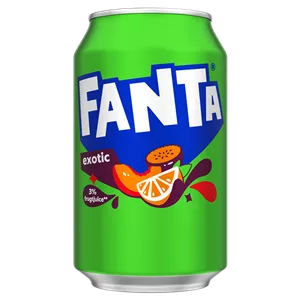 نوشابه آلمانی فانتا با طعم لیمو 330 میل Fanta Lemon
