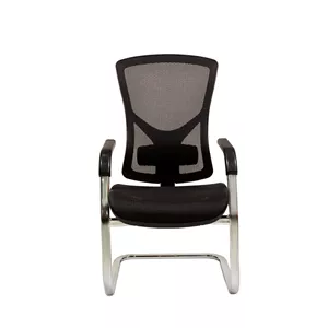 صندلی کنفرانسی جوان T50C فریم مشکی پایه KT بدون زیرسری