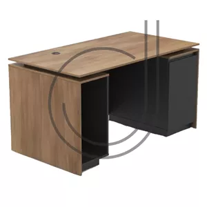 میز کارمندی نیلپر باکس‌دار و جای کیس ODT 465 BR-CL (کپی)
