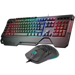 باندل کیبورد گیمینگ فاطر مدل Fater KCR-7000Bماوس گیمینگ فاطر مدل Fater MCR-8000B