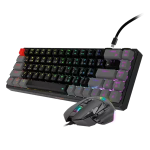 باندل کیبورد گیمینگ فاطر مدل Fater KCR-8000Bماوس گیمینگ فاطر مدل Fater MCR-9000B