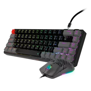 باندل کیبورد گیمینگ فاطر مدل Fater KCR-8000Bماوس گیمینگ فاطر مدل Fater MCR-8000B