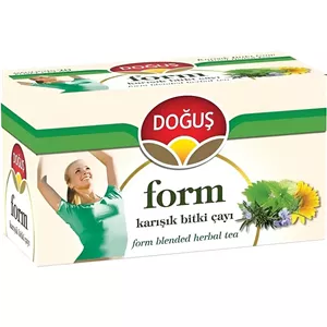 چای دمنوش لاغری فرم دوغوش مدل گیاهان بسته 20 عددی Form Dogus وزن 40 گرم