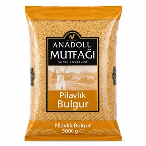 بلغور گندم درشت پلویی آنادولو 5000گرم | ANADOLU MUTFAĞI Pilavlik