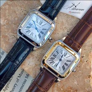 ساعت کارتیر چرمی اصلی(تانک)