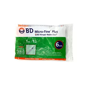 سرنگ انسولین BD سایز G31 یک واحدی