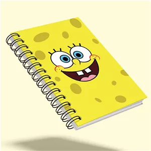 دفتر نقاشی موتی طرح باب اسفنجی
