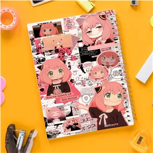 دفتر نقاشی موتی طرح انیمه