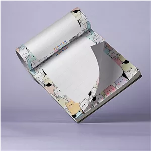 دفترچه یادداشت موتی طرح گربه