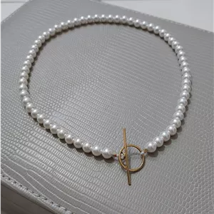 گردنبند طلا و مروارید