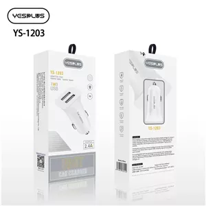 شارژر فندکی خودرو یس پلاس مدل YS-1203