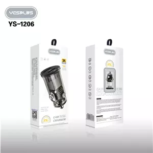 شارژر فندکی خودرو یس پلاس مدل YS-1206