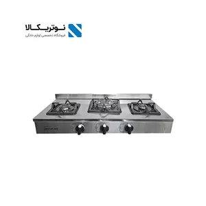 اجاق گاز 3شعله بریموند مدل 333 بدون ترموکوبل جنس بدنه استیل