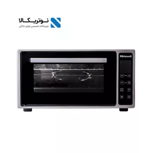 فر برقی مینل دیجیتال مدل MT50 ظرفیت 50 لیتری رنگ مشکی پنل سیلور