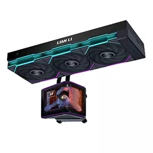 خنک کننده مایع پردازنده لیان لی مدل Lian Li HydroShift II OLED Curved 360TL