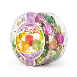 پشمک لقمه ای میکس میوه پت 500 گرمی حاج عبدالله