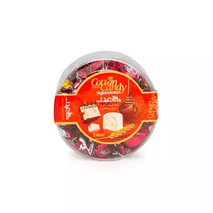 پشمک لقمه ای میکس شیری و شکلاتی پت 250 گرمی حاج عبدالله