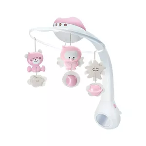 آویز تخت موزیکال اینفنتینو صورتیInfantino 3-in-1 Musical Mobile Pink