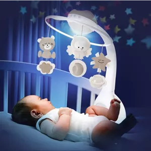 آویز تخت موزیکال اینفنتینو Infantino طوسی