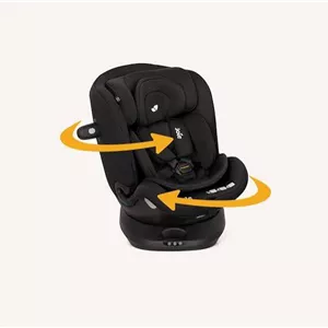 صندلی ماشین ای اسپین مولتی وی 360 درجه طوسی از برند جویی Joie i-Spin Multiway 360