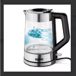 کتری برقی بیسمارک مدل BM3402 با بدنه استیل و قطع‌کن خودکار