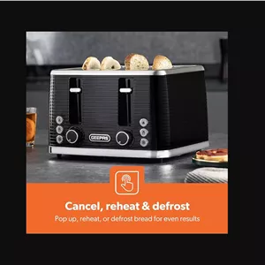 توستر نان جیپاس ۴ تکه مدل GBT36537N