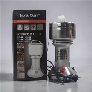آسیاب پودر کن Silver SC-350G Crest (همراه با لوازم یدکی تیغه و فیوز و برس)