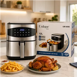 سرخ‌کن بدون روغن Unique Max مدل UM-8090 - ظرفیت 12 لیتر