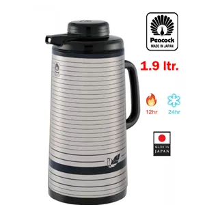 فلاسک ترمس پیکاک ژاپن سری لاکچری  ظرفیت 1.9 لیتری مدل 501