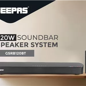 ساندبار پرتابل ۱۲۰ وات جیپاس مدل Geepas GSRB120BT - شرکتی
