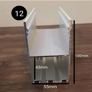 قاب آویز لاینر نوری کد 12 سایز  55*43*100
