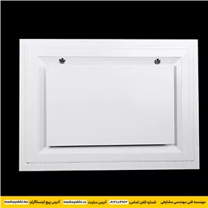 دریچه بازدید فن کویل گل سقفی لولادار