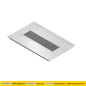 دریچه فن کویل طرح مشبک وزنه ای