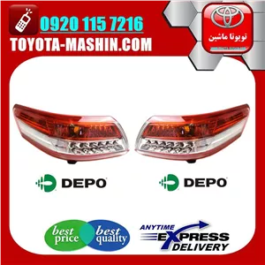 چراغ خطر تویوتا کمری 2010-2011 برند دپو DEPO تایوان LED دار