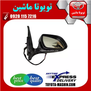 آینه بغل اصلی لکسوس RX350 مدل 2008-2007 برند شرکتی تویوتا جنیون