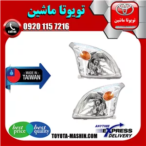 چراغ جلو تویوتا پرادو 2005-2009 برند تجاری ساخت تایوان
