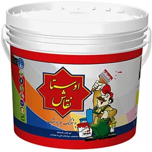رنگ پلاستیک اوستا نقاش دبه 12.5 کیلوگرمی