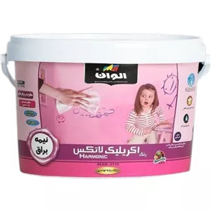 رنگ اکلریک لاتکس نیمه مات الوان-12 کیلویی