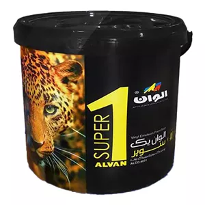 رنگ نیم پلاستیک الوان سوپر یک - گالن