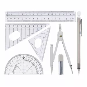 ست پرگار رومکس مدل Metal A مجموعه 7 عددی