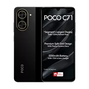 گوشی موبایل شیائومی پوکو مدل poco C71 ظرفیت 64گیگابایت 3 گیگابایت گلوبال