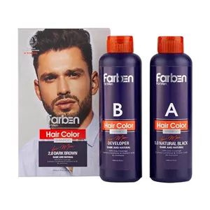 شامپو رنگ مو فاربن شماره 2.0 رنگ قهوه ای تیره حجم 150 میلی لیتر((ارسال رایگان برای خرید بالای 3 تومان))