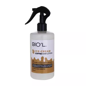 لوسیون مو بستنی قهوه بیول بدون آبکشی 400 میلی لیتر