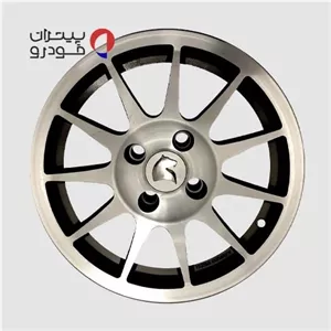 رینگ اسپرت سایز 15 کد 014 رخ مشکی (اروند)