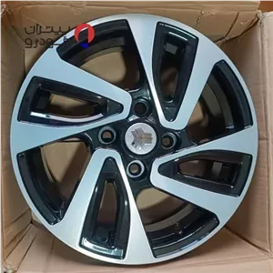 رینگ اسپرت ساینا و کوییک سایز 14 کد 059 رخ مشکی (اروند)