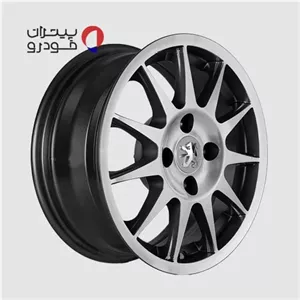 رینگ اسپرت فابریک سایز 14 /11 پر کد 017 رخ مشکی (اروند)