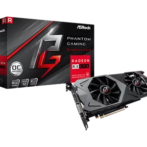 کارت گرافیک ازراک AMD Phantom Gaming X Radeon RX 590 8G OC