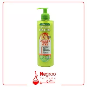 ماسک مو 10 کاره گارنیر پمپی Fructis Garnier بدون آبکشی/400میل
