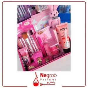 پک هدیه دخترانه زنانه رنگ صورتی شیک/چینش رندومی