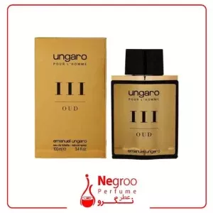 عطر ادکلن امانوئل آنگارو پور لهوم 3 عود 100 میل Emanuel Ungaro Pour L`Homme III Oud